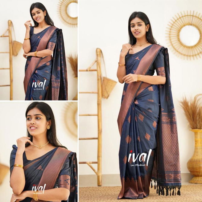 Kalyani Lichi Silk Banarasi Wedding Saree Catalog